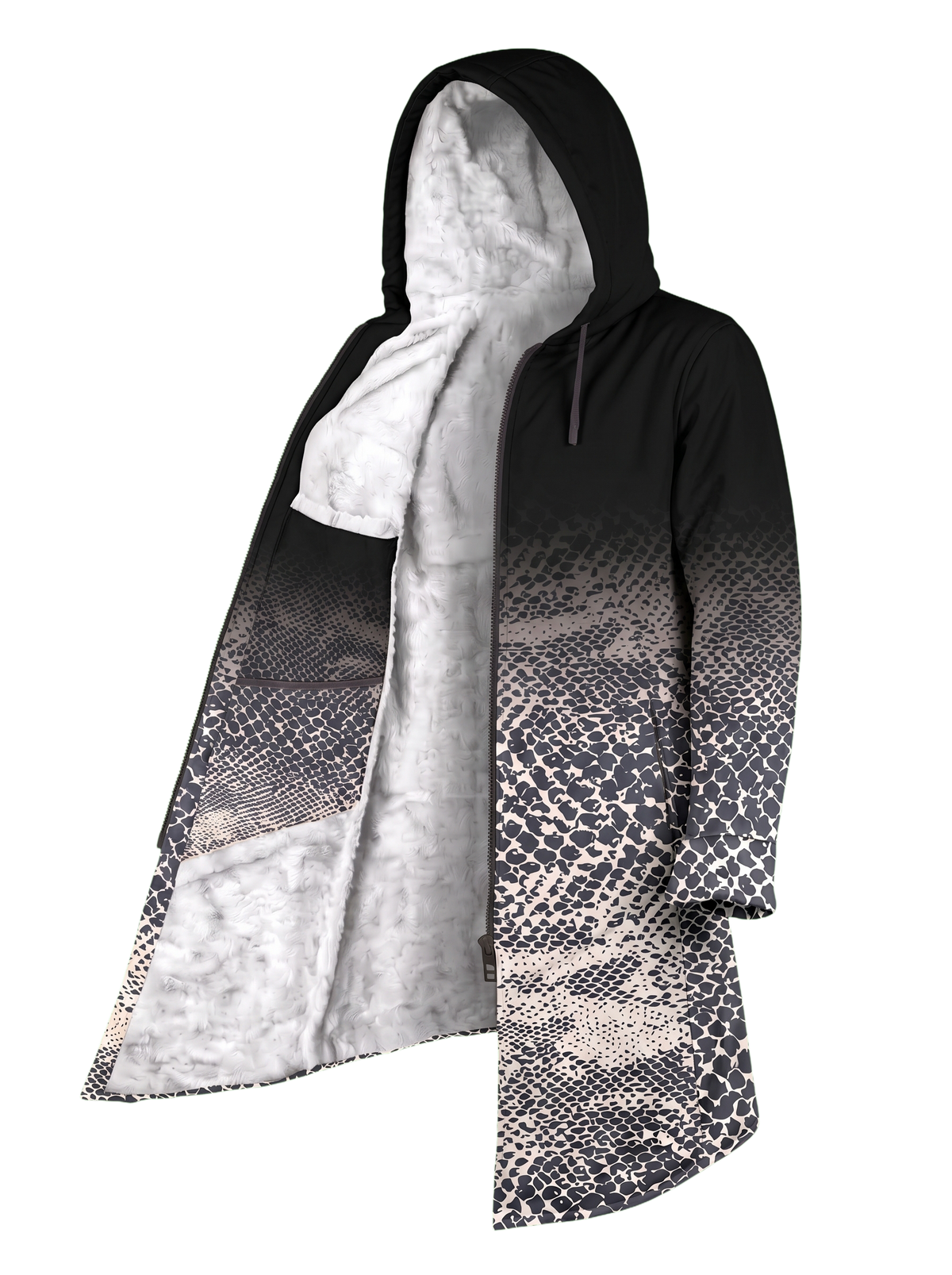 Grey Snake Ombré Ultra Cloak