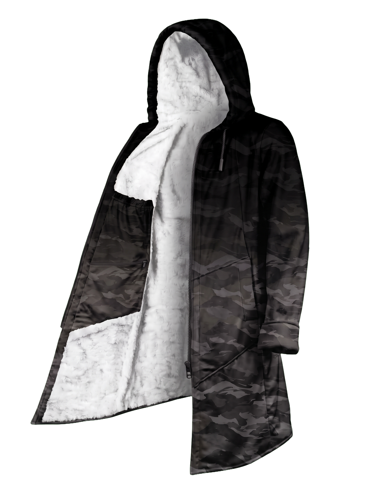 Black Camo Ombré Ultra Cloak