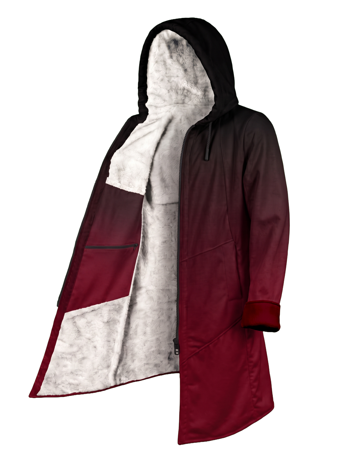 Crimson Ombré Ultra Cloak