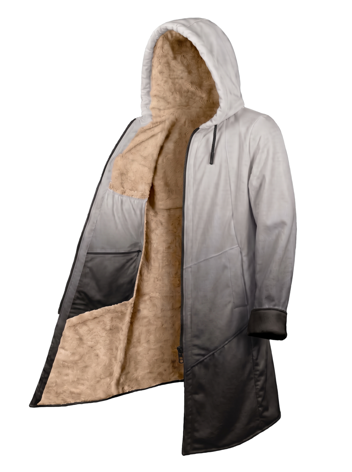 Grey Ombré Ultra Cloak