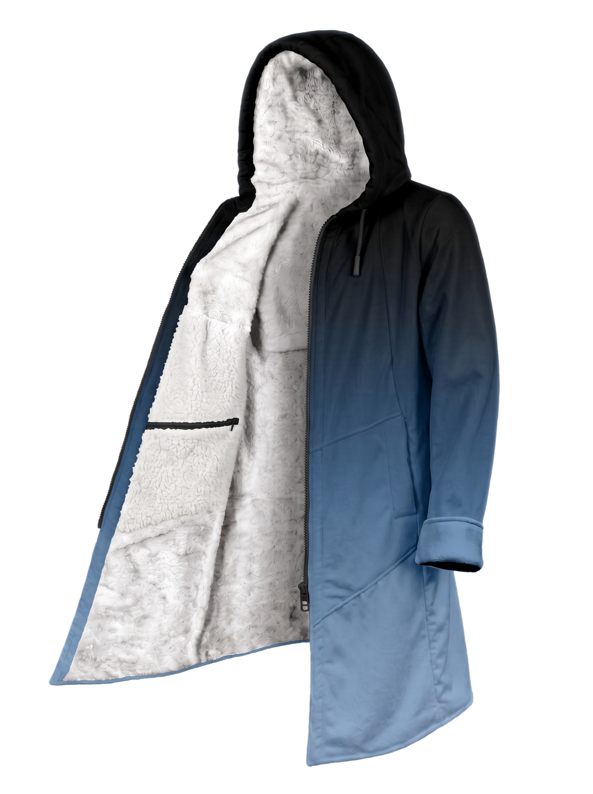 Ice Blue Ombré Ultra Cloak